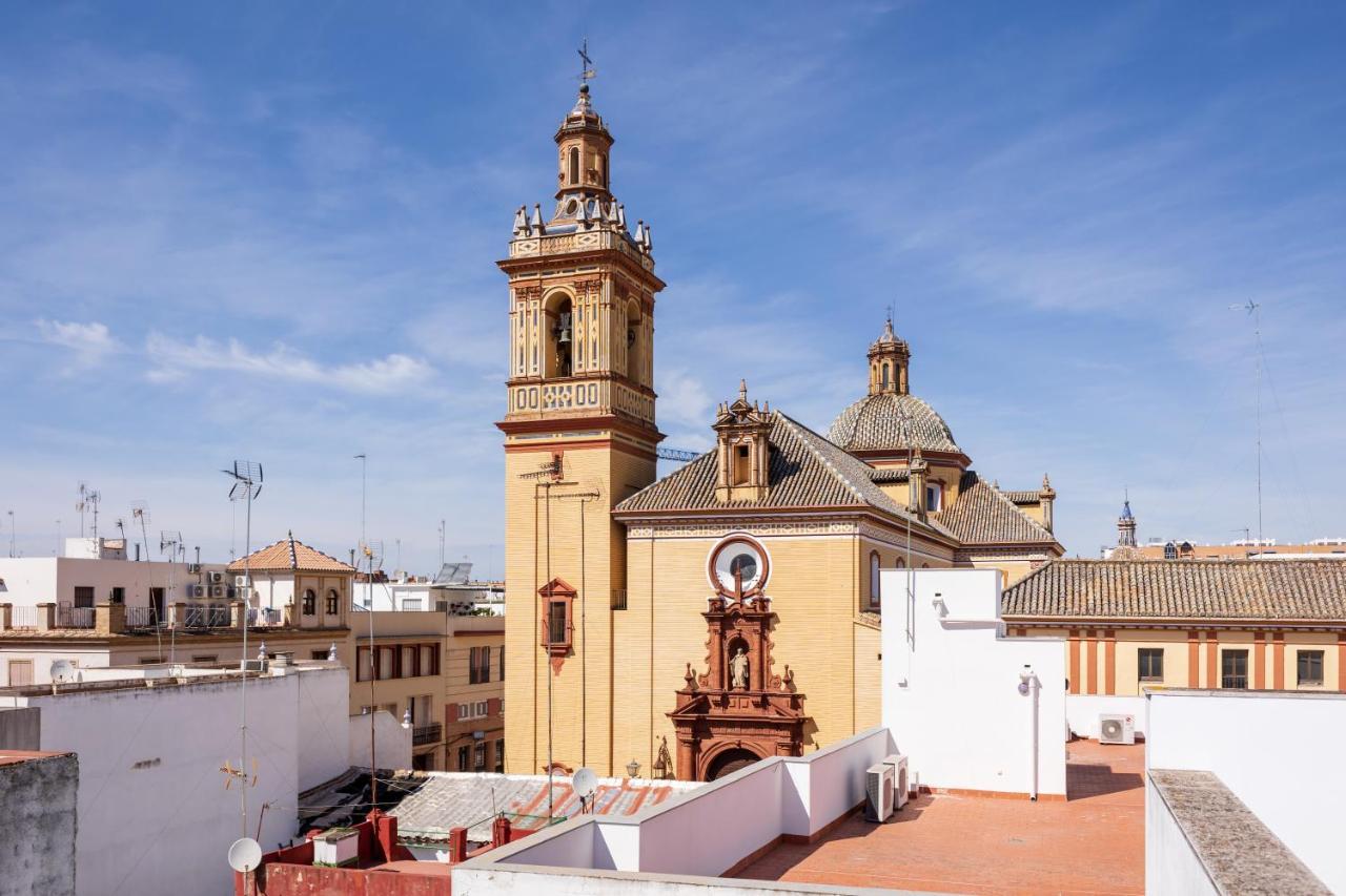 Tentudia Charming Apartments With Private Roof-Top Or Patio In San Bernardo By Ocityzen Sevilla Eksteriør billede